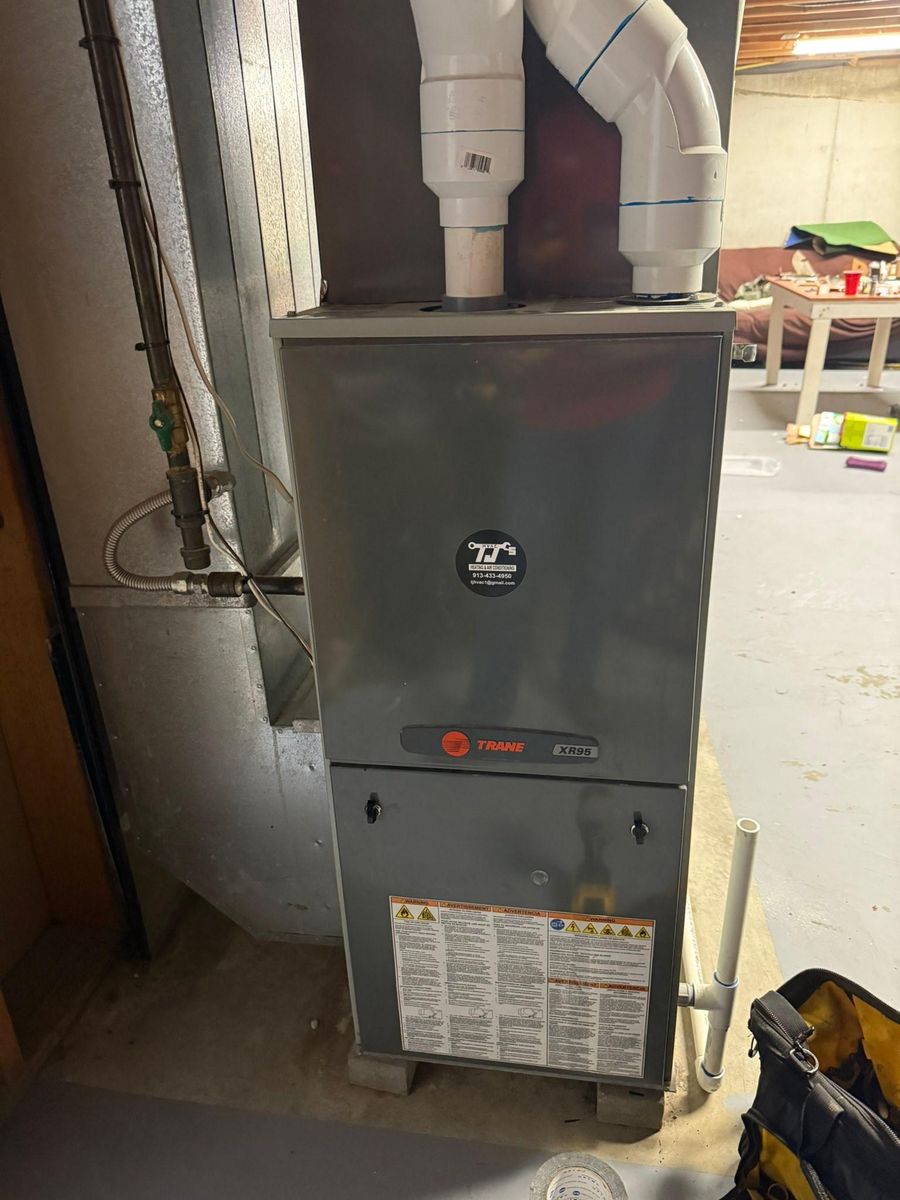 Installation of HVAC Systems for TJS HVAC Services in Olathe, KS