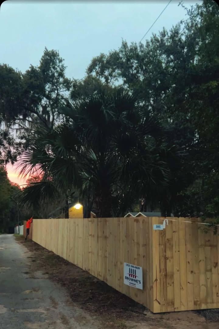 Landscape Installation for Browne’s Yard Creations in Fruitland Park, FL