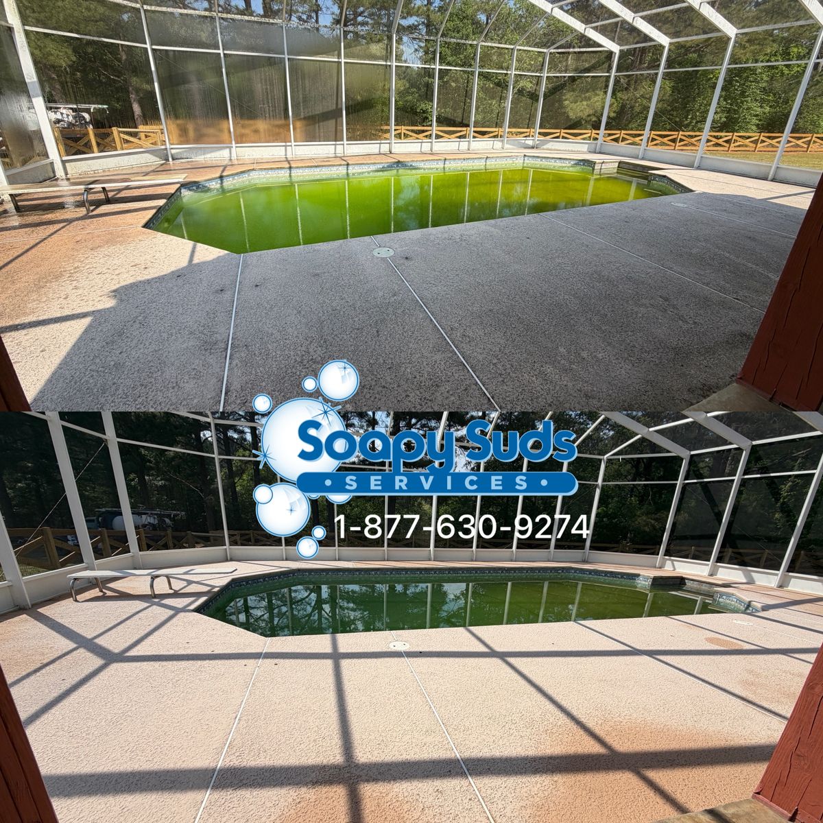 Deck & Patio Cleaning for Soapy Suds Services Georgia in Perry, GA