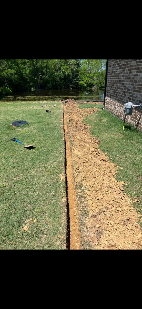 Drainage for Pro Grade Services in Rockwall, TX