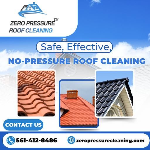 Exterior Cleaning for Zero Pressure Roof Cleaning INC in West Palm Beach, FL