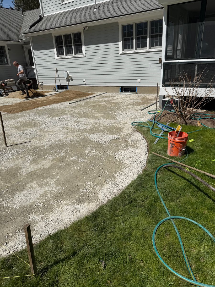 Patio Design & Construction for S&G Hardscaping and Plowing in Boston, MA