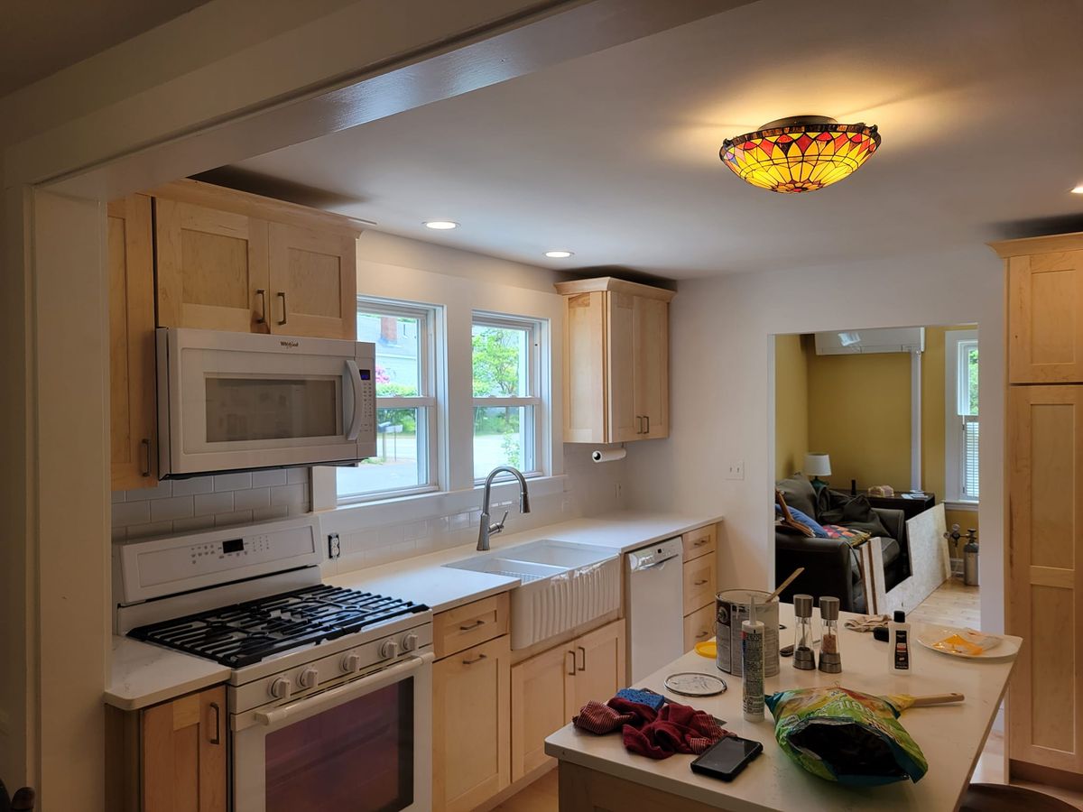 Kitchen Renovation for Jetstream Construction in Gorham, ME