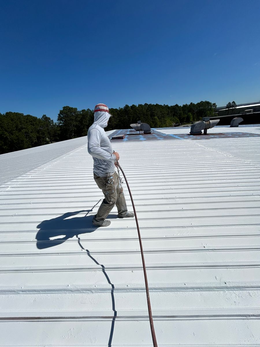 Metal Roof Restoration System for Hyper Roofing LLC in Loxley, AL