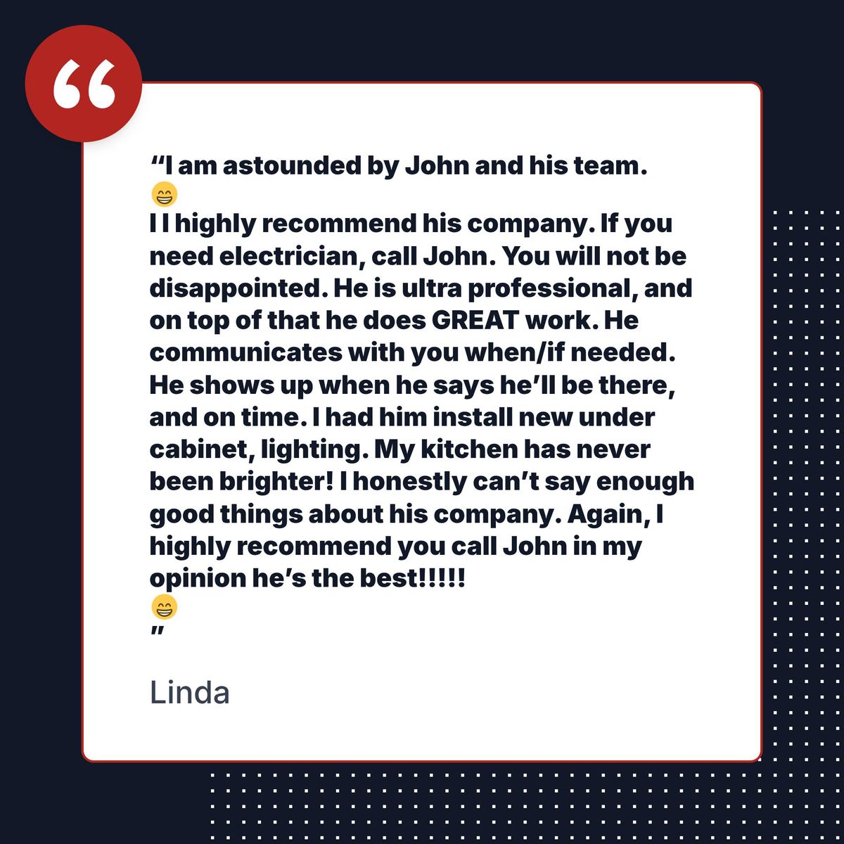 Electrical Repairs for Triple J Electric LLC in Milford, DE