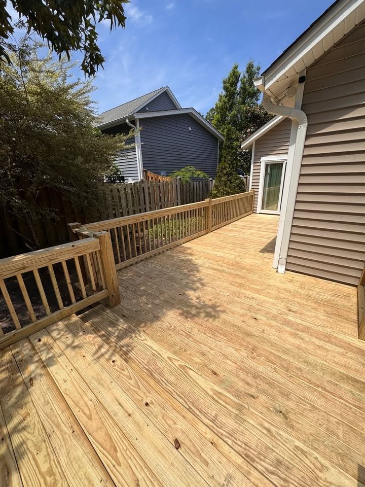 Deck & Patio Installation for Coastal Charm Remodeling in Swansboro, NC