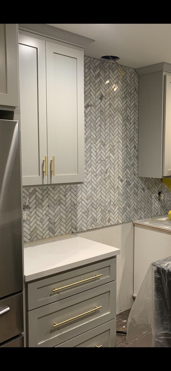 Kitchen Backsplash Tiling for Bitterroot Remodels inc. in Stevensville, MT
