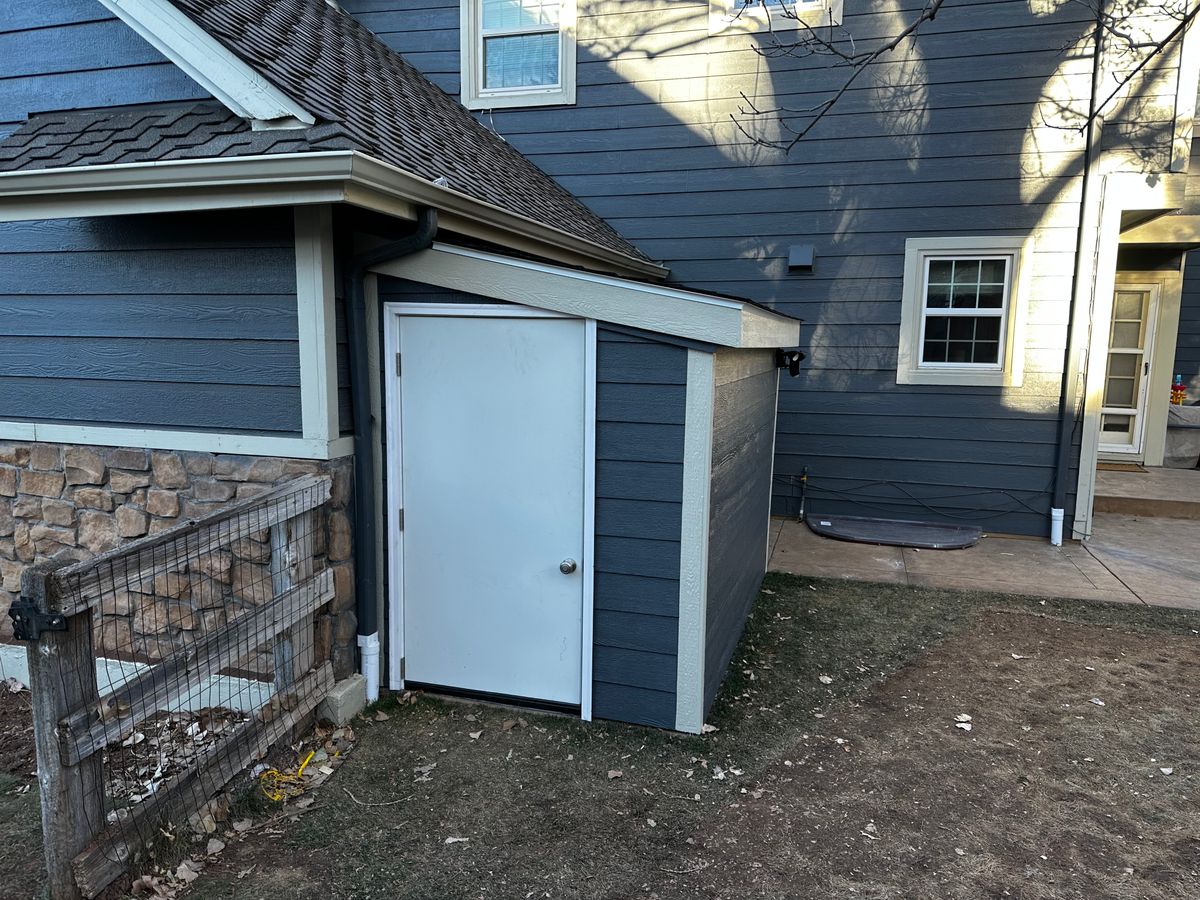 Custom Shed Construction for Happy Home Projects Co-op in Lakewood, CO