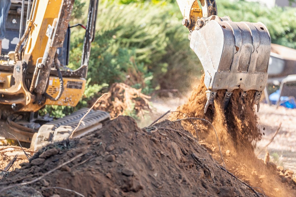 Excavating for Bakey's Concrete and Excavating in Pittsburgh, Pennsylvania