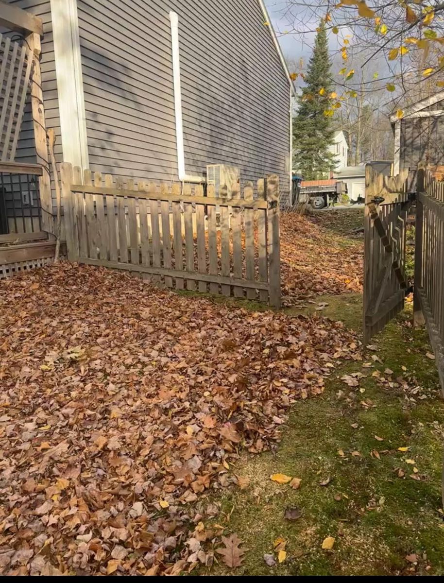 Fall and Spring Clean Up for Mow N Maintain Property Maintenance in Williston, VT