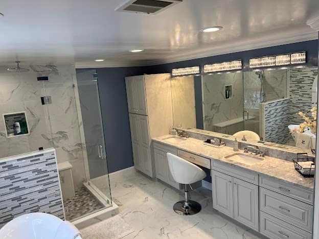 Bathroom Renovation for FAZIO Construction in New Milford, CT