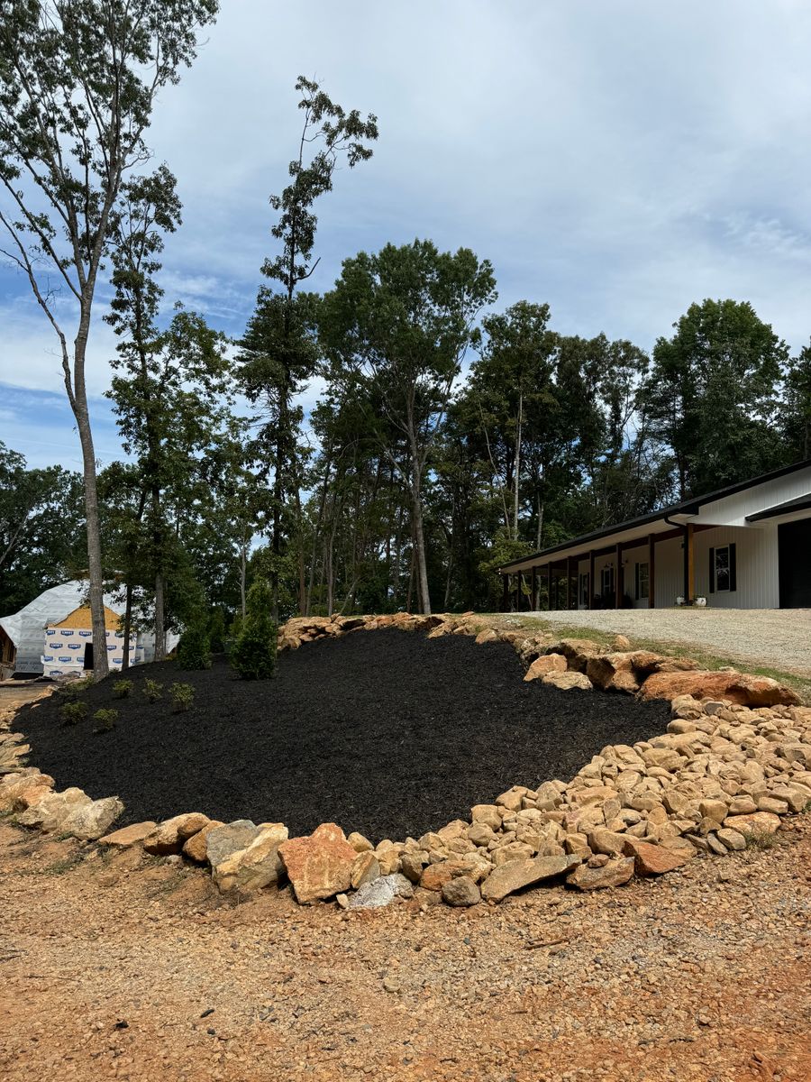 Landscape Installation for Peach State Landscaping in Hartwell, GA