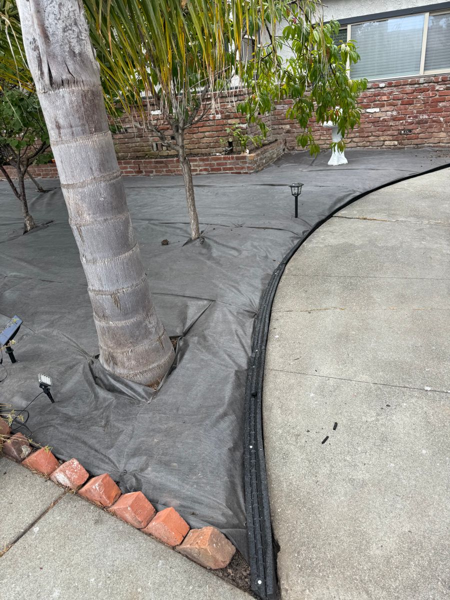 Mulch Installation for CBA Landscaping in Hayward, CA