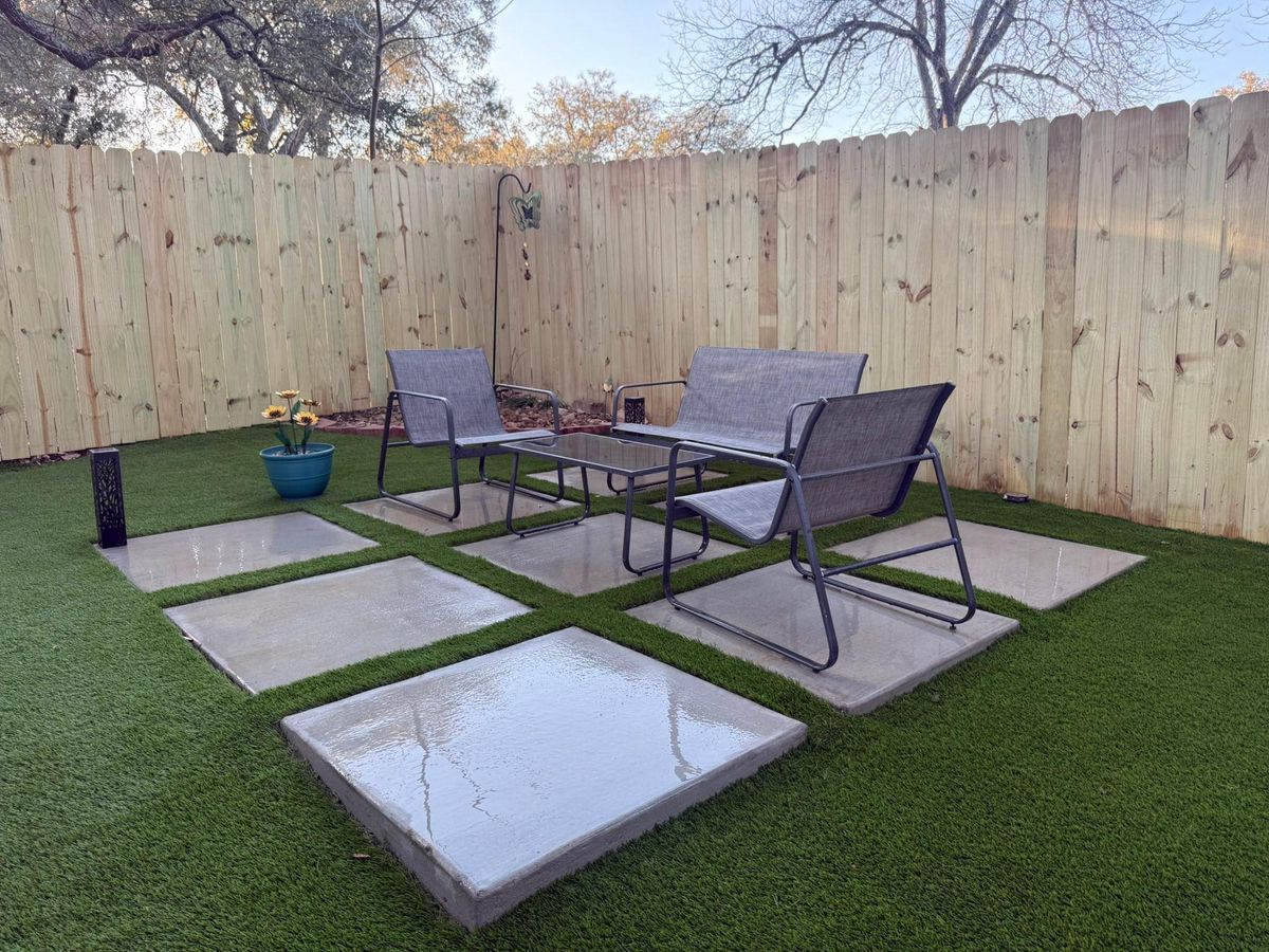 Turf Installation for Creative Edge Co. in San Antonio, TX