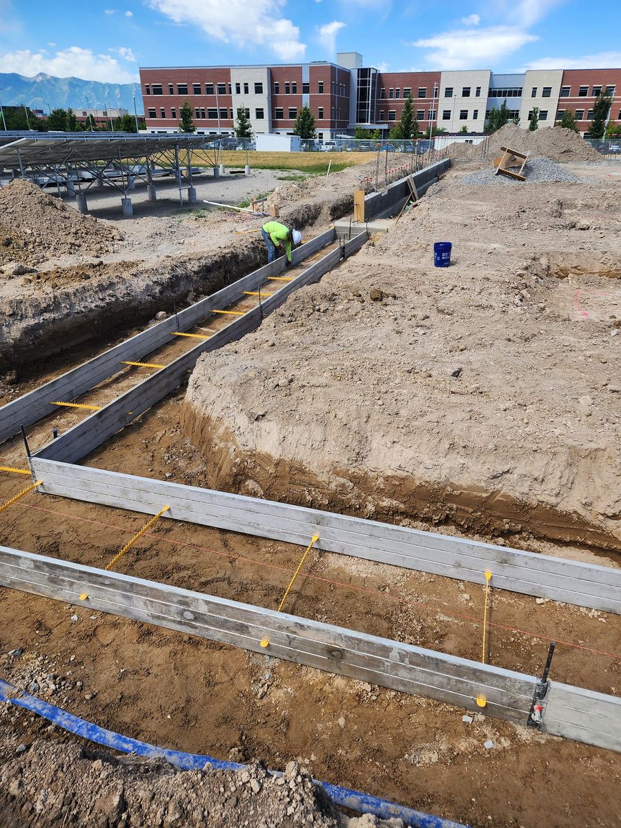 Commercial Concrete Construction for Shanti Construction in Salt Lake City, UT