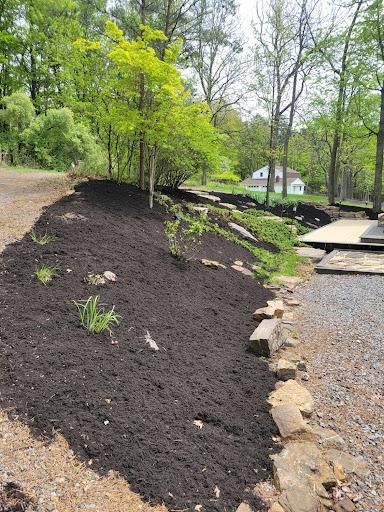 Retaining Wall Construction for Down Home Landscaping in Stillwater, PA