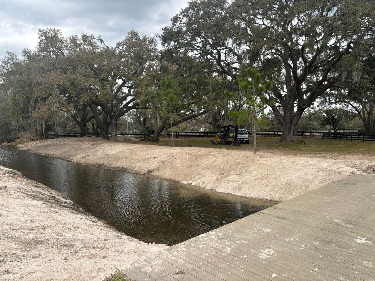 Site Preparation for Parker Land Services in Lakeland, FL