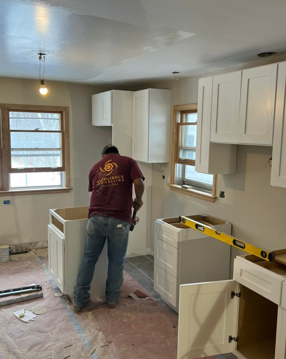 Kitchen Renovation for Allegiance Remodeling in Gurnee, IL