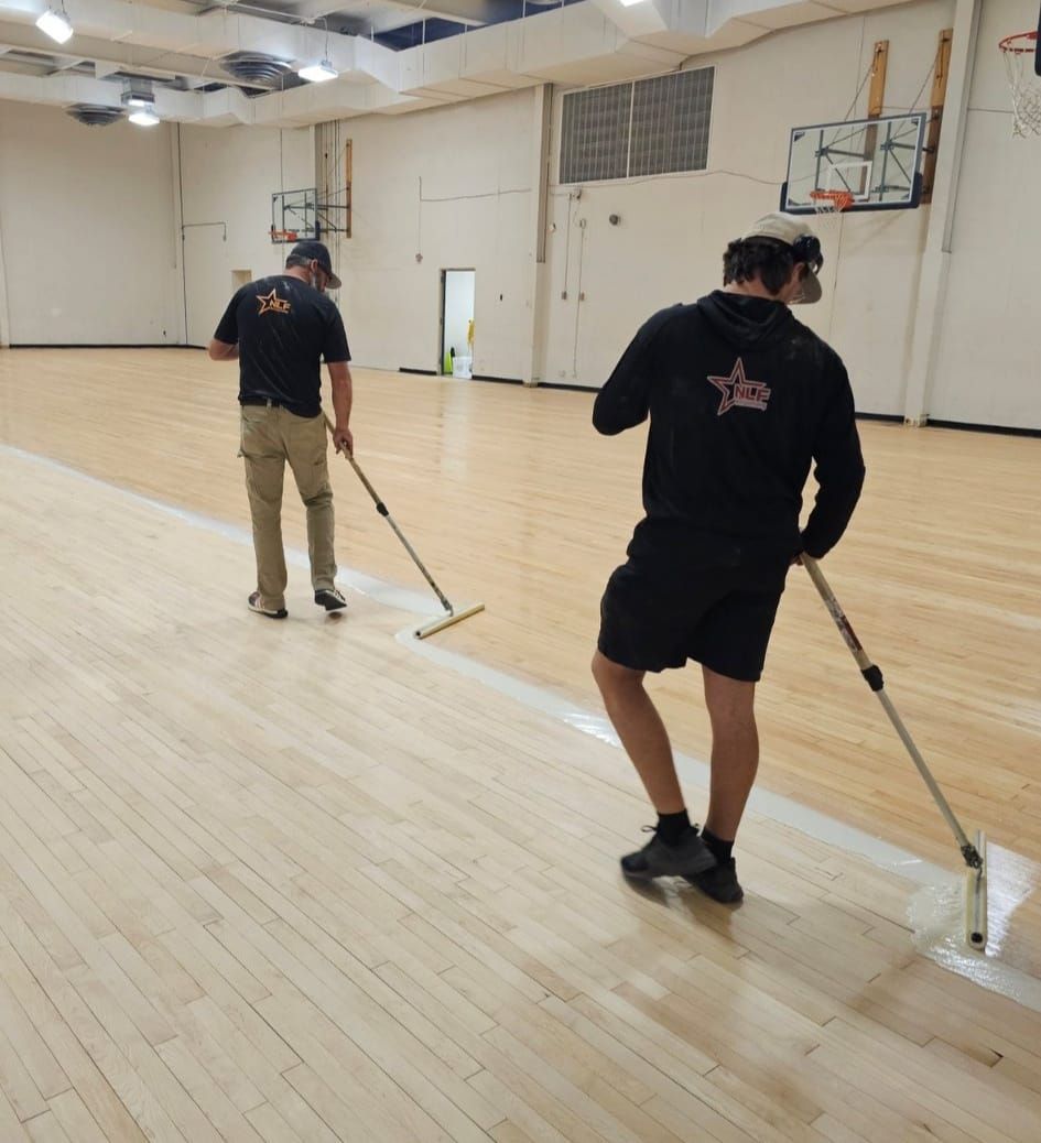 Patchwork and Resand for Next Level Flooring in Yukon, OK