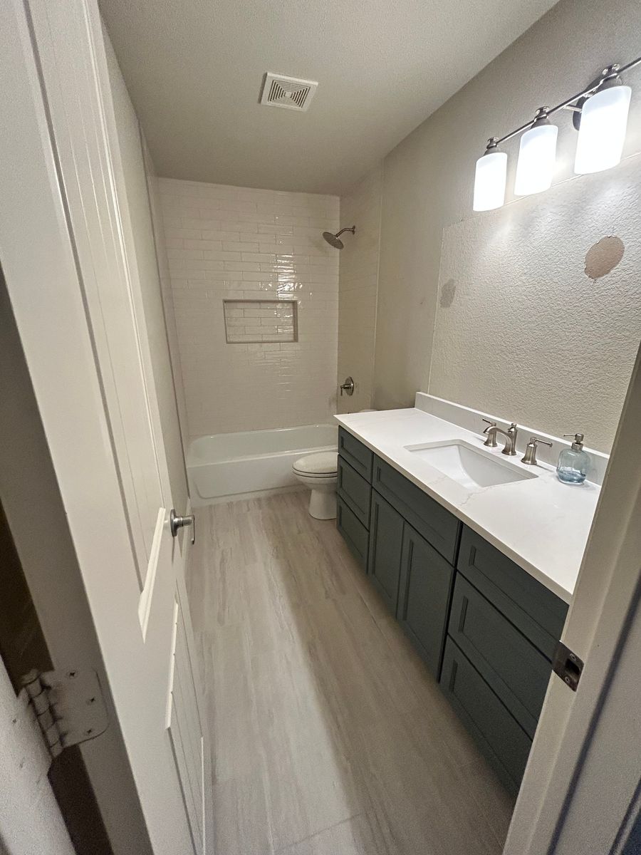 Bathroom Renovation for Waldrop Handyman & Construction LLC. in Arlington, Texas