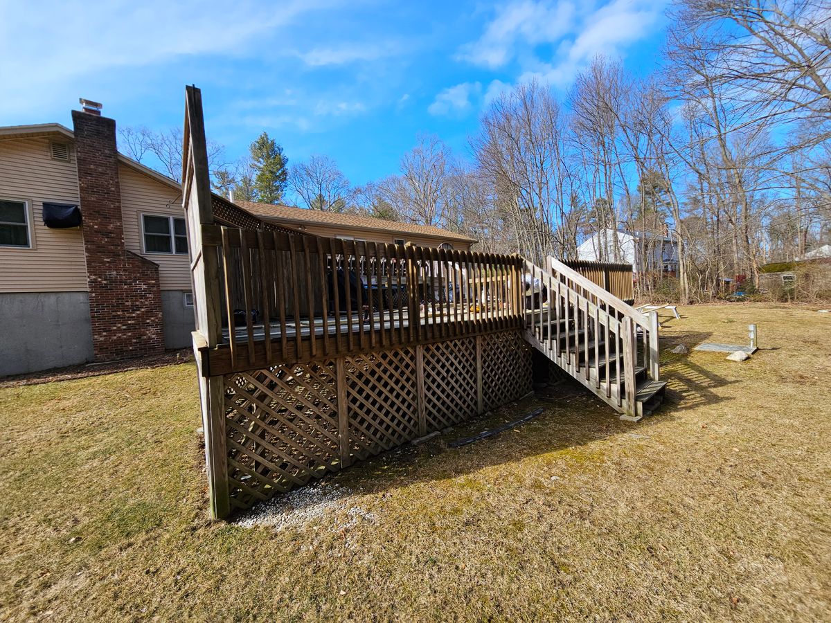 Deck Restoration for South Coast Decks LLC in Mansfield, MA