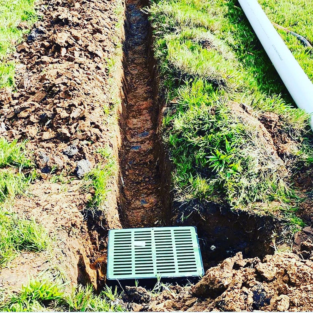 Drainage Systems Installation for DJM Ground Services in Tomball, TX