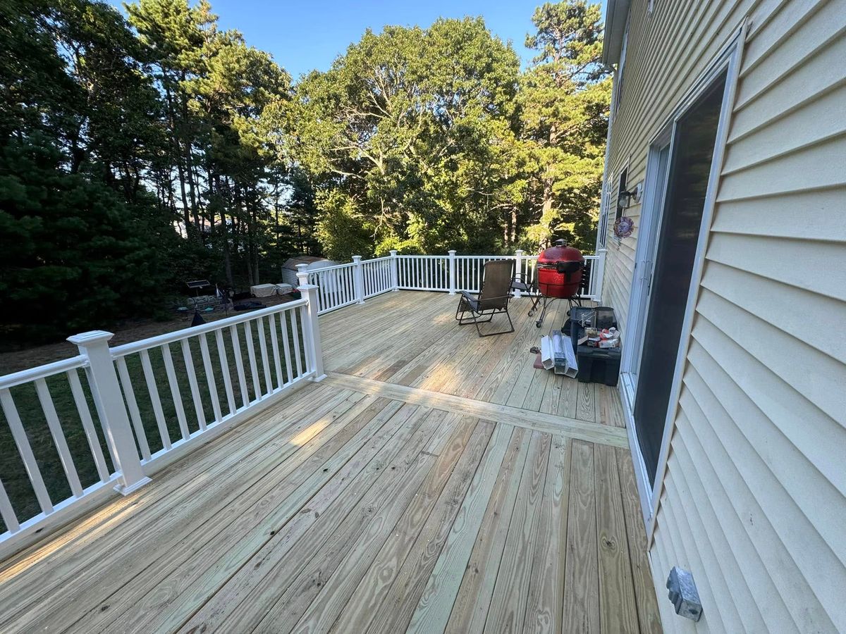 Frame To Finsh Carpentry for Belfort Builders in Kingston, MA