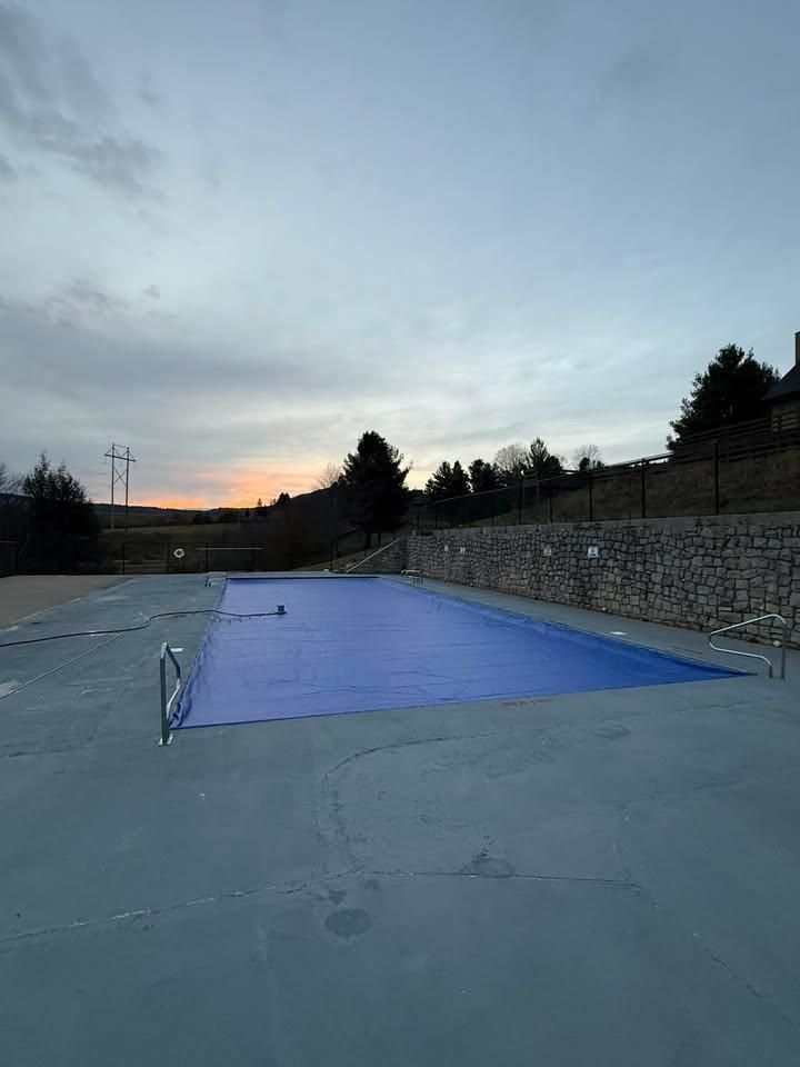 Site Preparation for Precision Pools & Excavation in Maurertown, VA