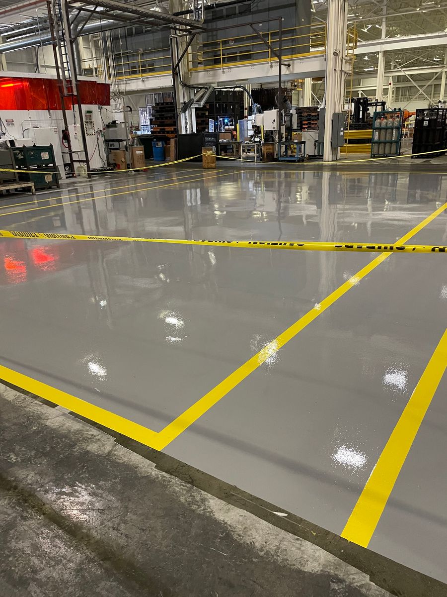  Epoxy Flooring for Spartan Surfaces: Painting & Pressure Washing  in Massillon, OH