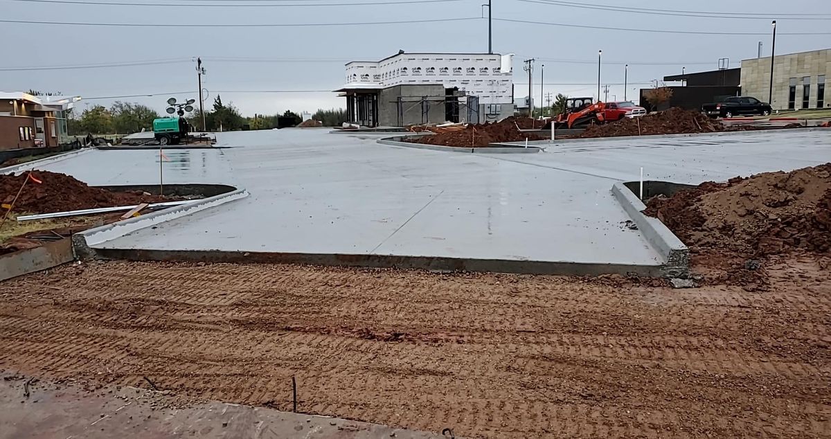 Commercial Concrete Services for RM Concrete Construction,LLC. in Norman, , OK