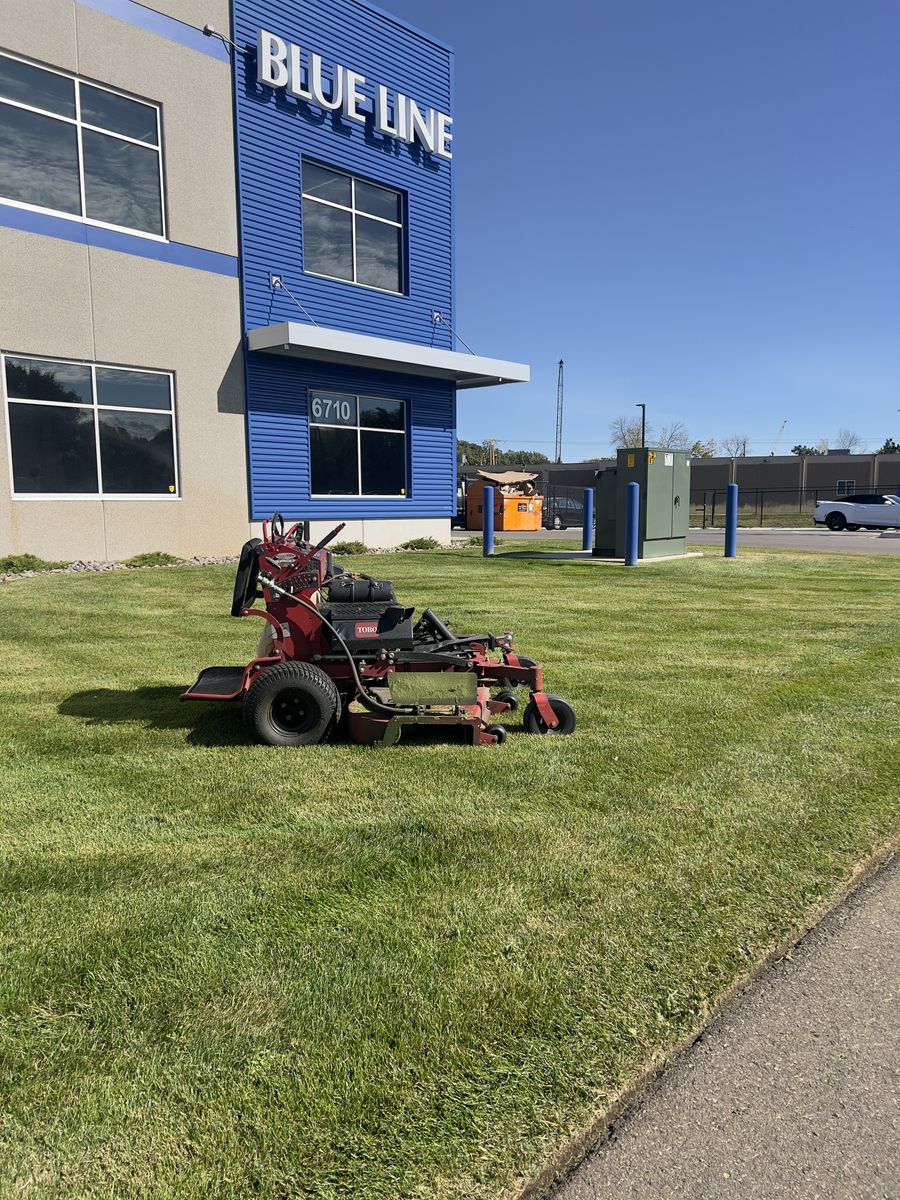 Mowing for Luke's Lawn Care and Landscape in Andover, MN