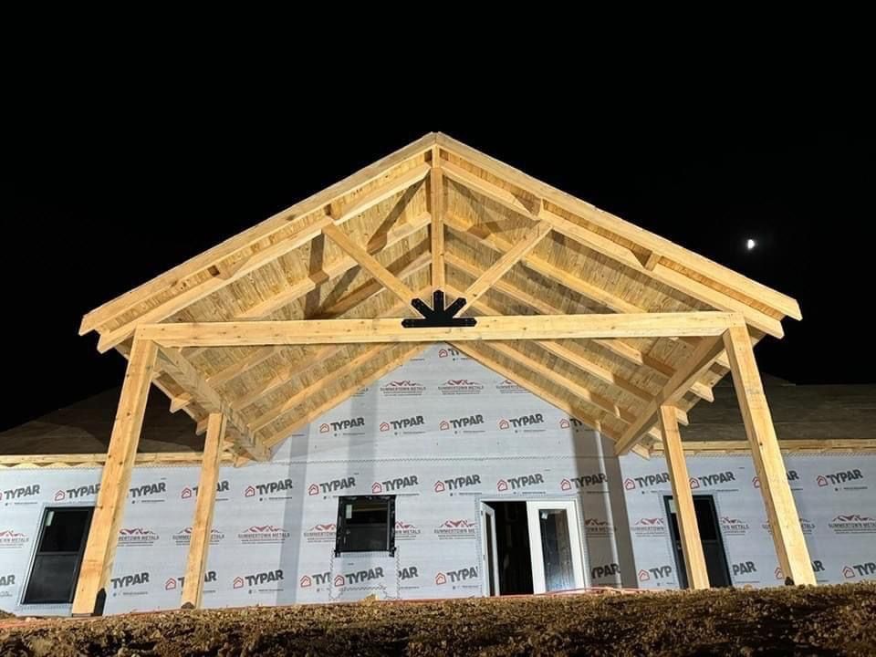 Gabled Entryways for All Pro Buildings in Hammond, Indiana