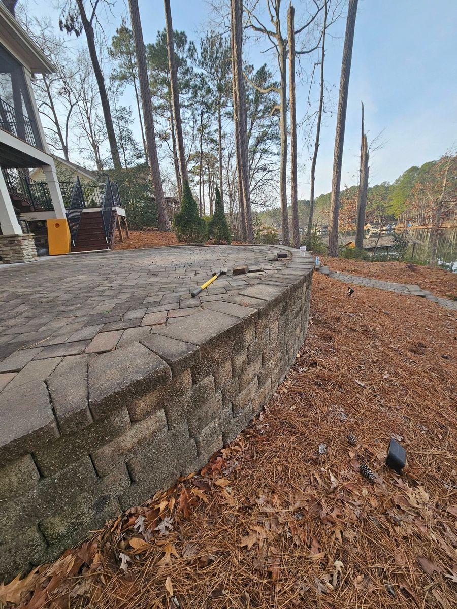 Hardscape Installation for RA Lawn Care, Landscape & Hardscape in Littleton, NC