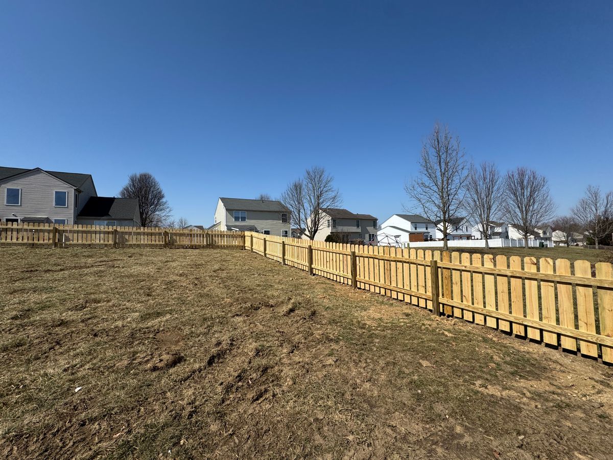 Fence installs for Dewhurst Landscaping & Lawncare in Pickerington, OH