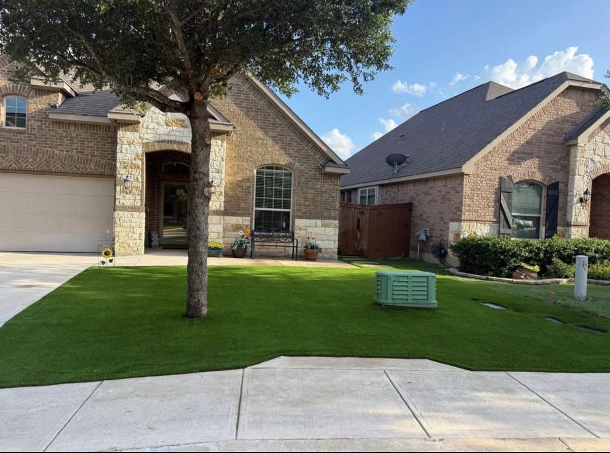 Turf Installation for Creative Edge Co. in San Antonio, TX
