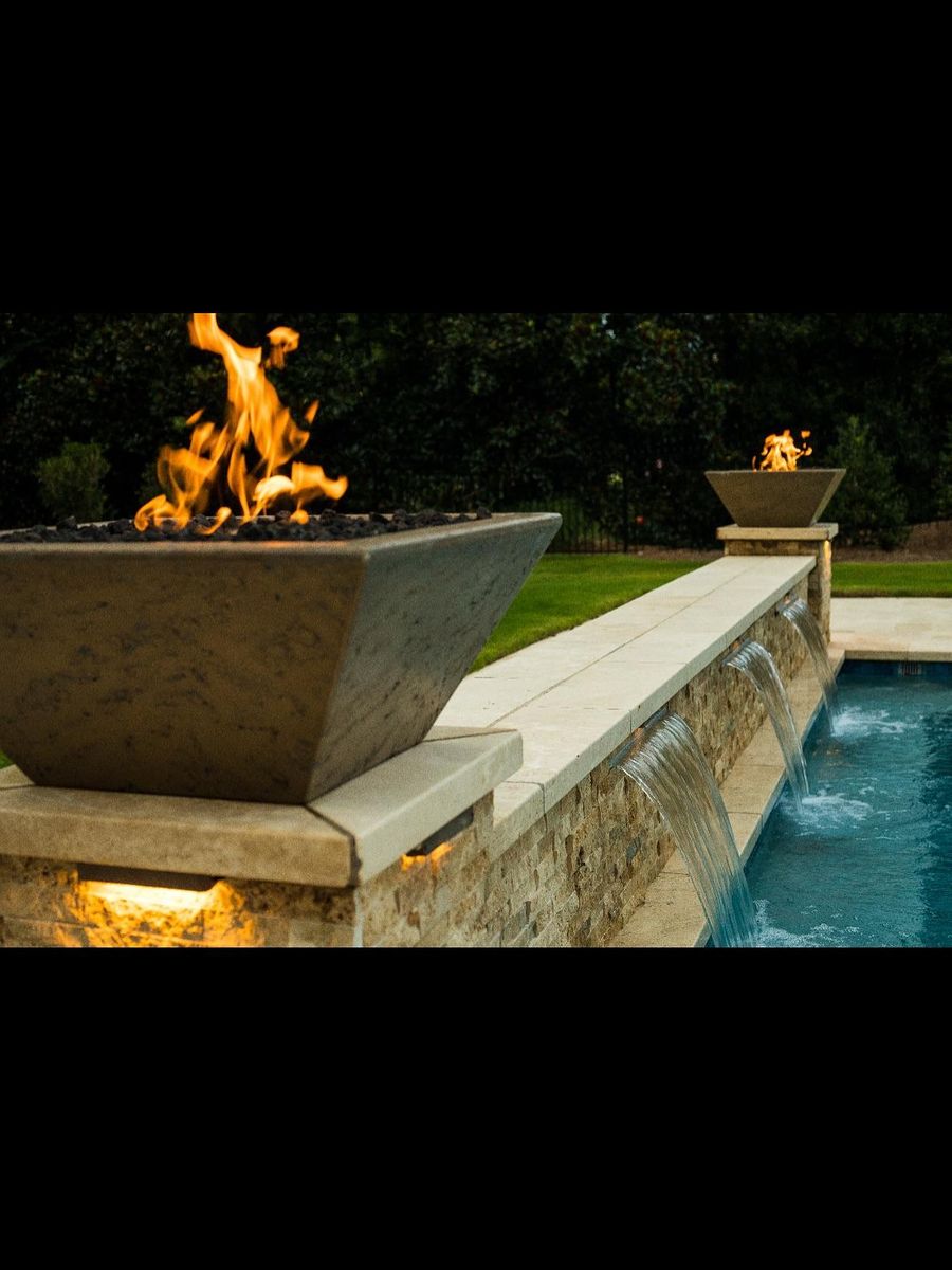 Custom Pool Construction for Fusion Outdoor Living in North Georgia, GA