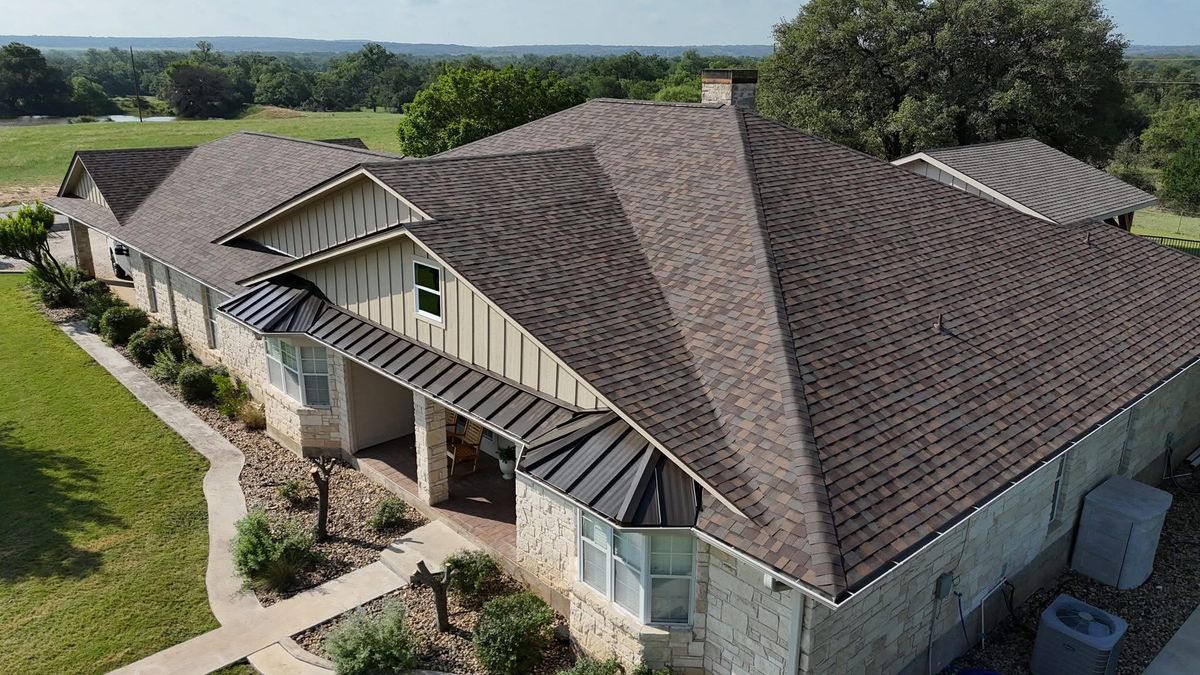 Roof repairs for Barcenas Roofing & Remodeling in San Saba, TX