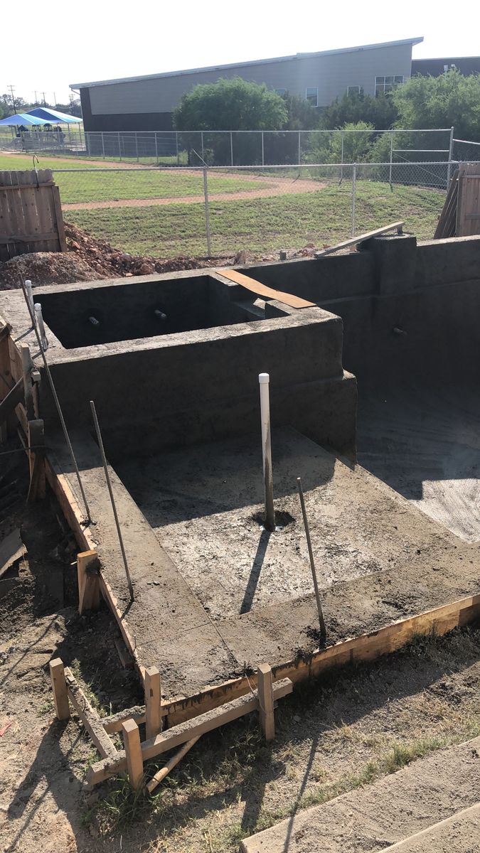 Concrete Pools for UBER FORCE in San Antonio, TX