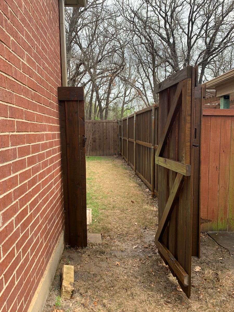 Gate Installation for Only Fencing DFW in Fort Worth, TX