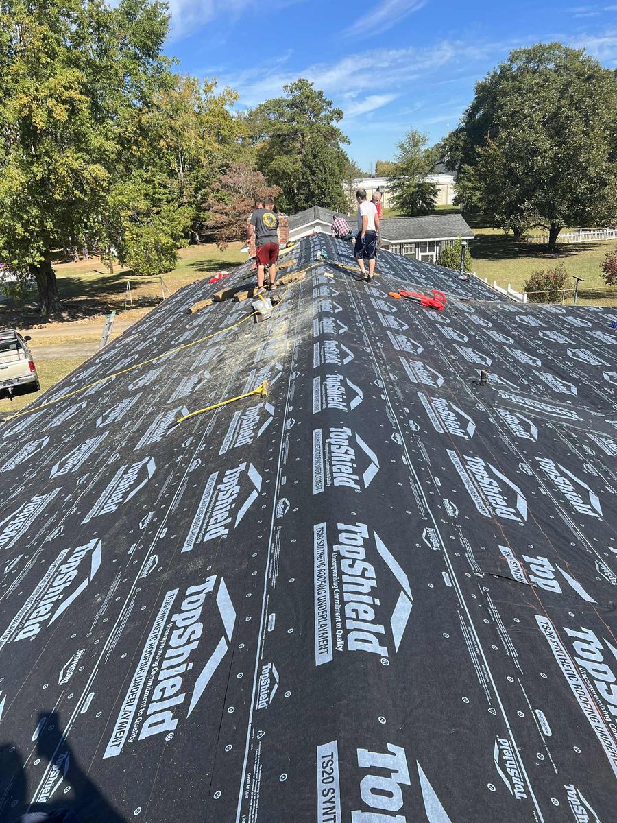 Roofing Replacement for Branham's Custom Roofing in Laurens, SC