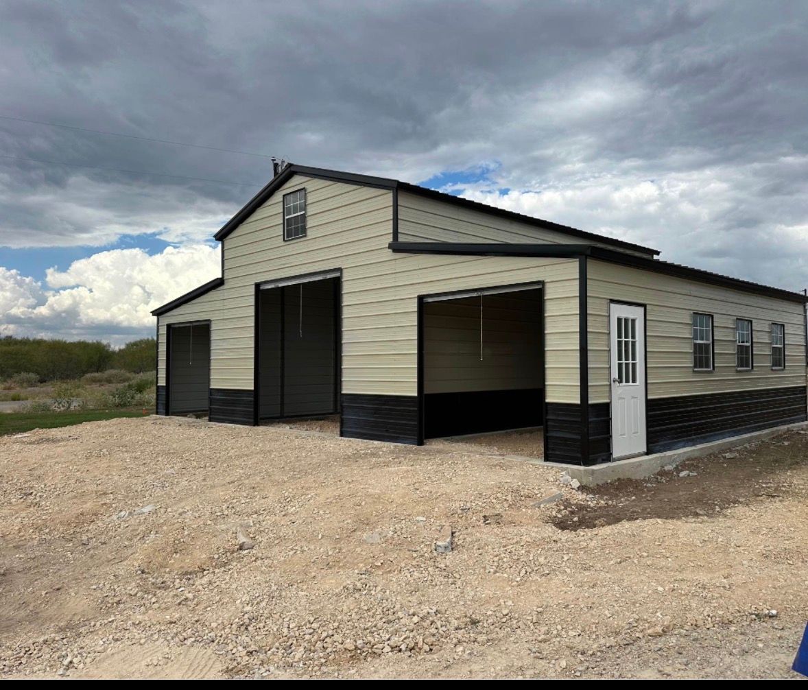 Custom Metal Building & Structures for Tejas Elite Custom Homes in Belton, TX