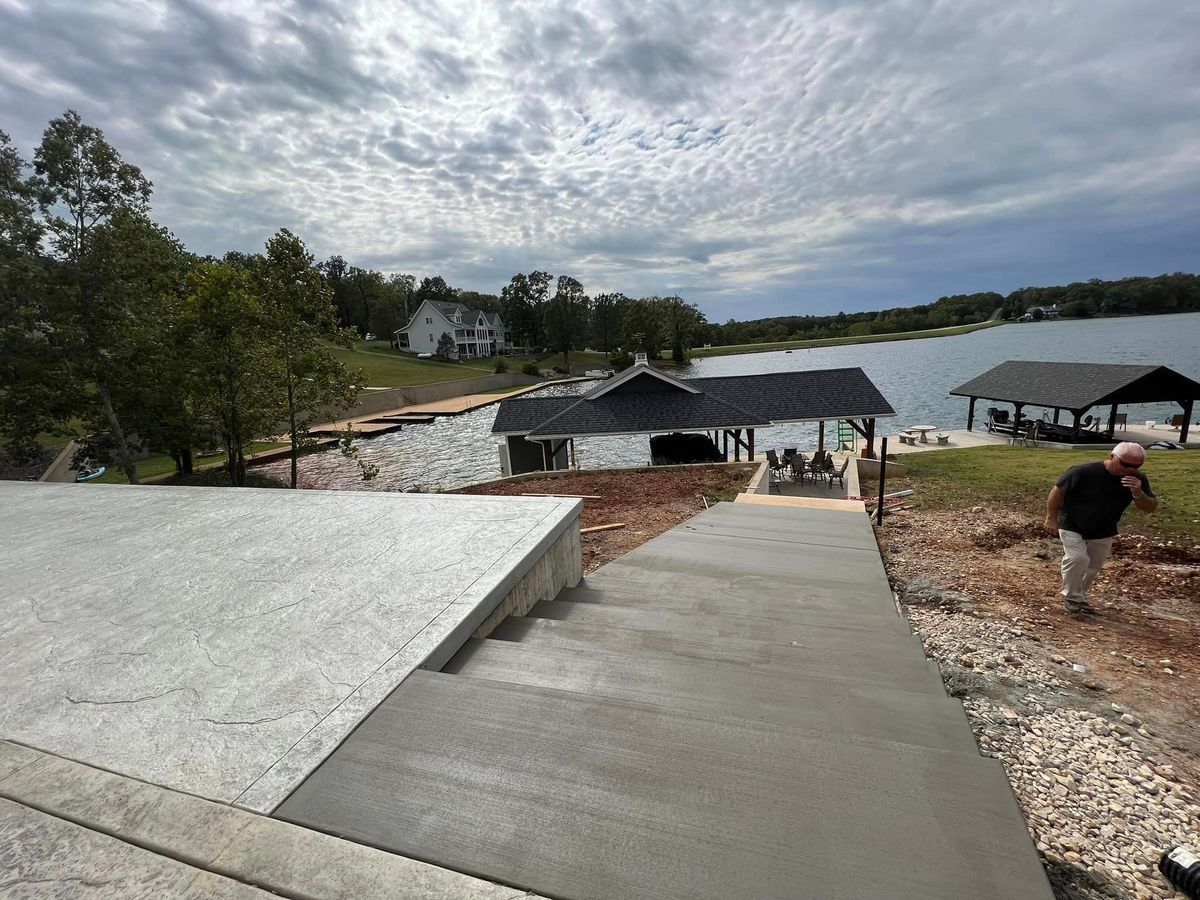 Stair Design & Installation for Fortified Concrete Solutions in Imperial, MO