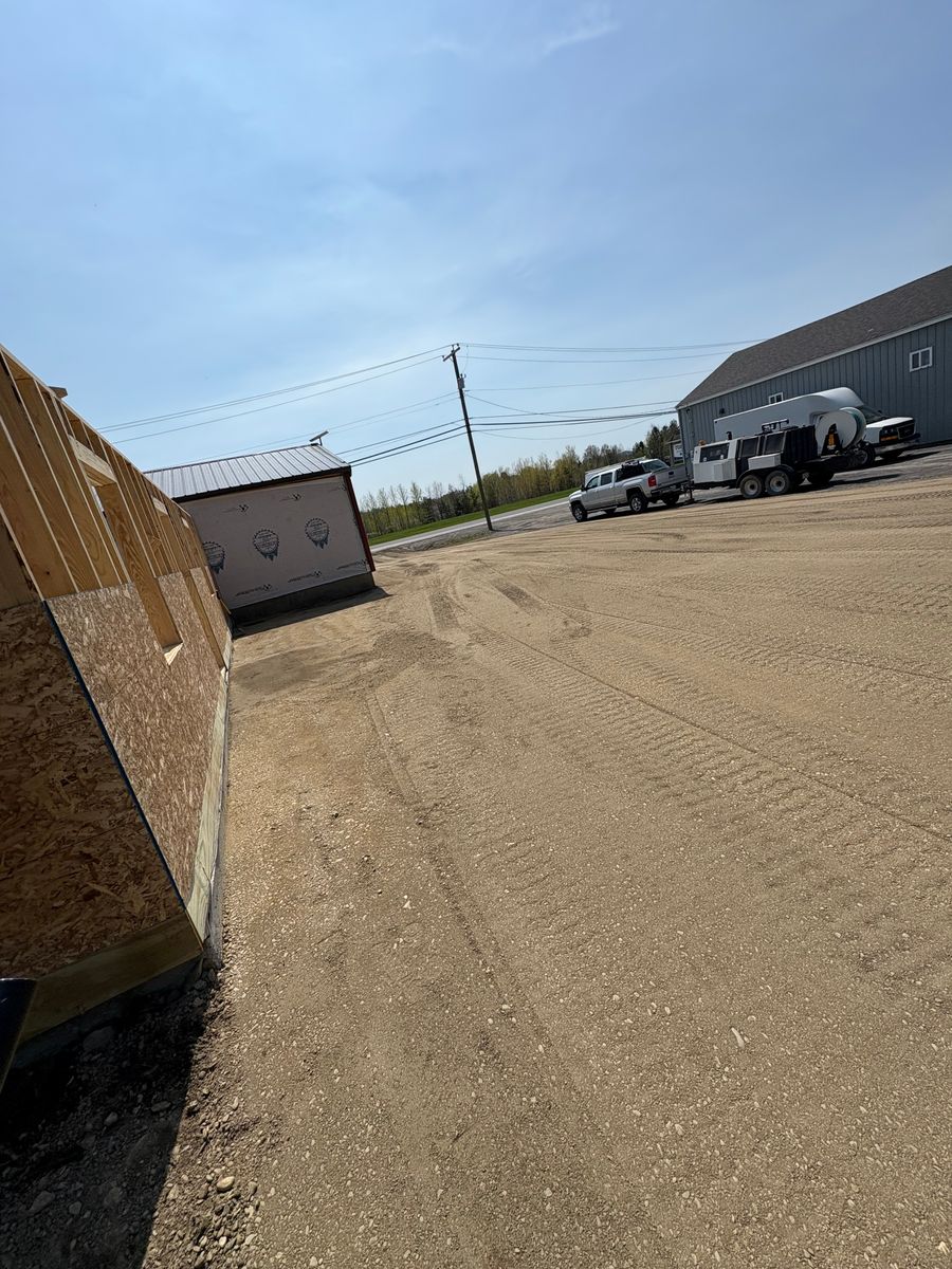 Grading Work for Sweetser Excavation LLC in Presque isle, ME