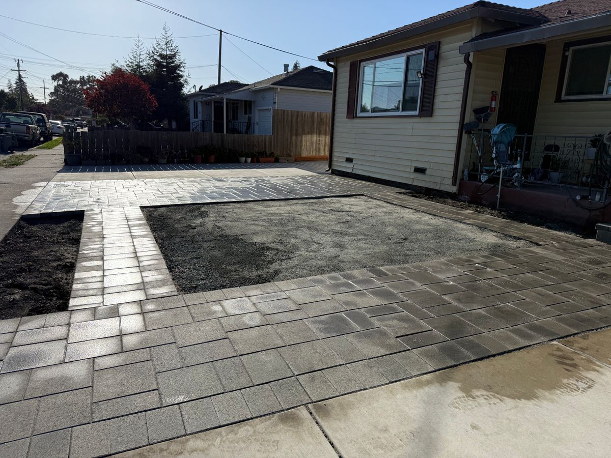 Pavers for Digging Dudes in Hayward, CA