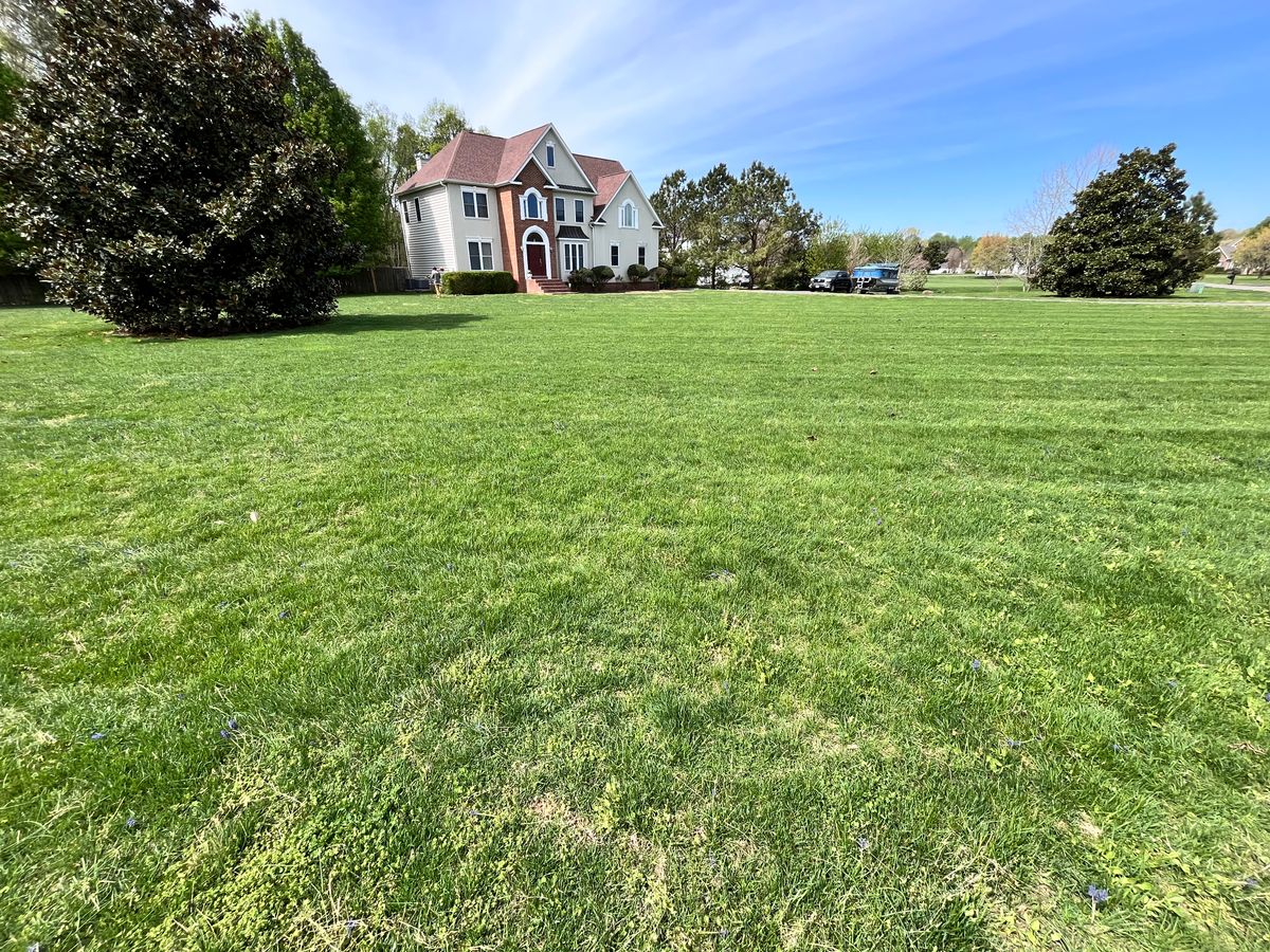 Lawn Maintenance for John Page Landscaping in St. Mary's County, MD