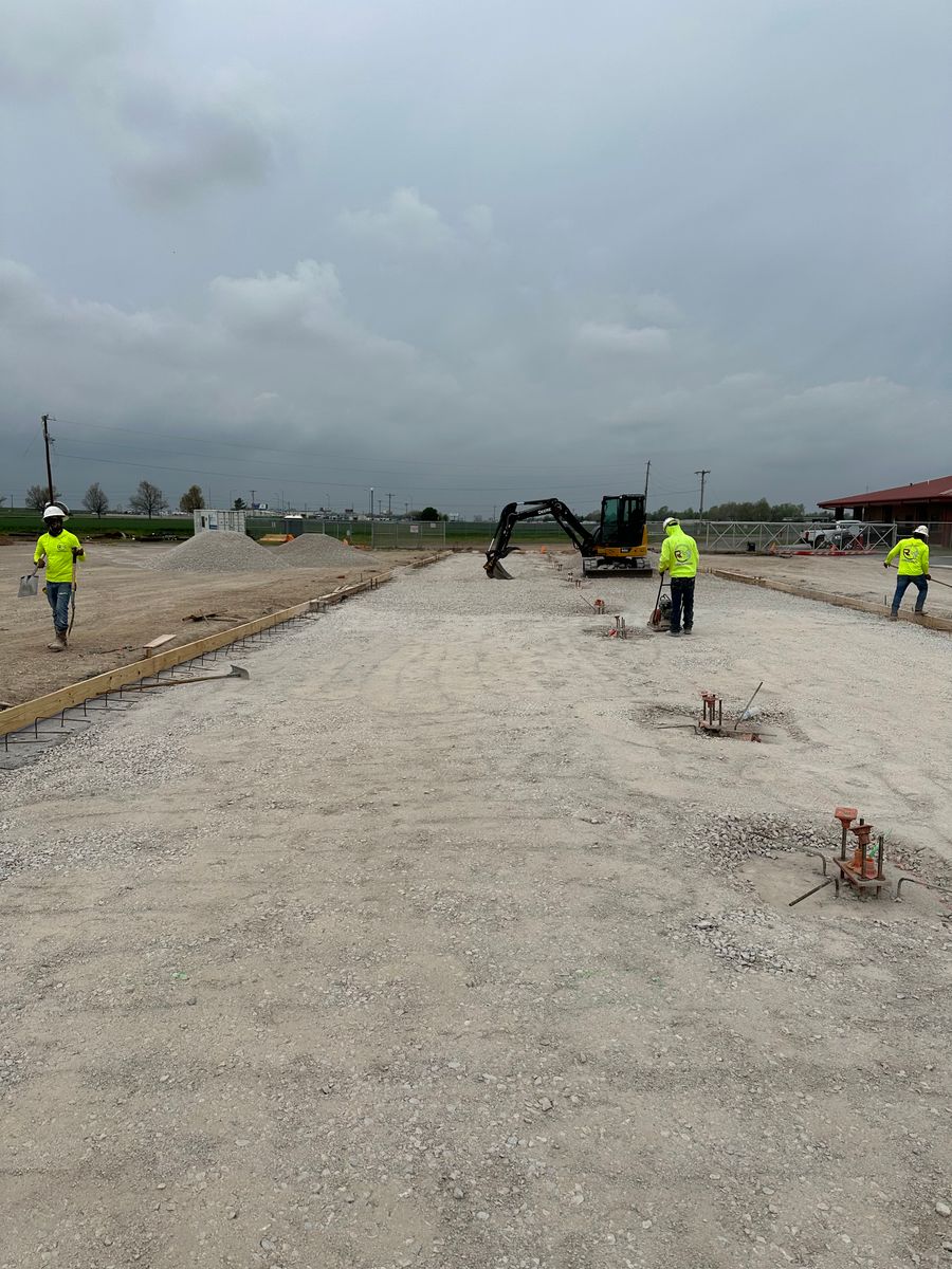 Structural and Civil Concrete Services for RM Concrete Construction,LLC. in Norman, , OK
