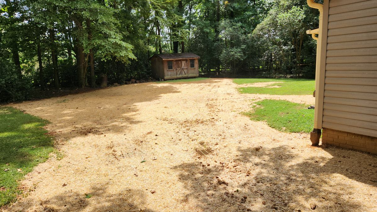 Berm Construction for Drain My lawn in Monroe, NC