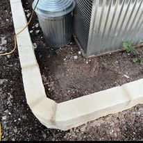 Mailbox, Flowerbeds & Retaining Walls for PC Concrete & Design in Austin, TX