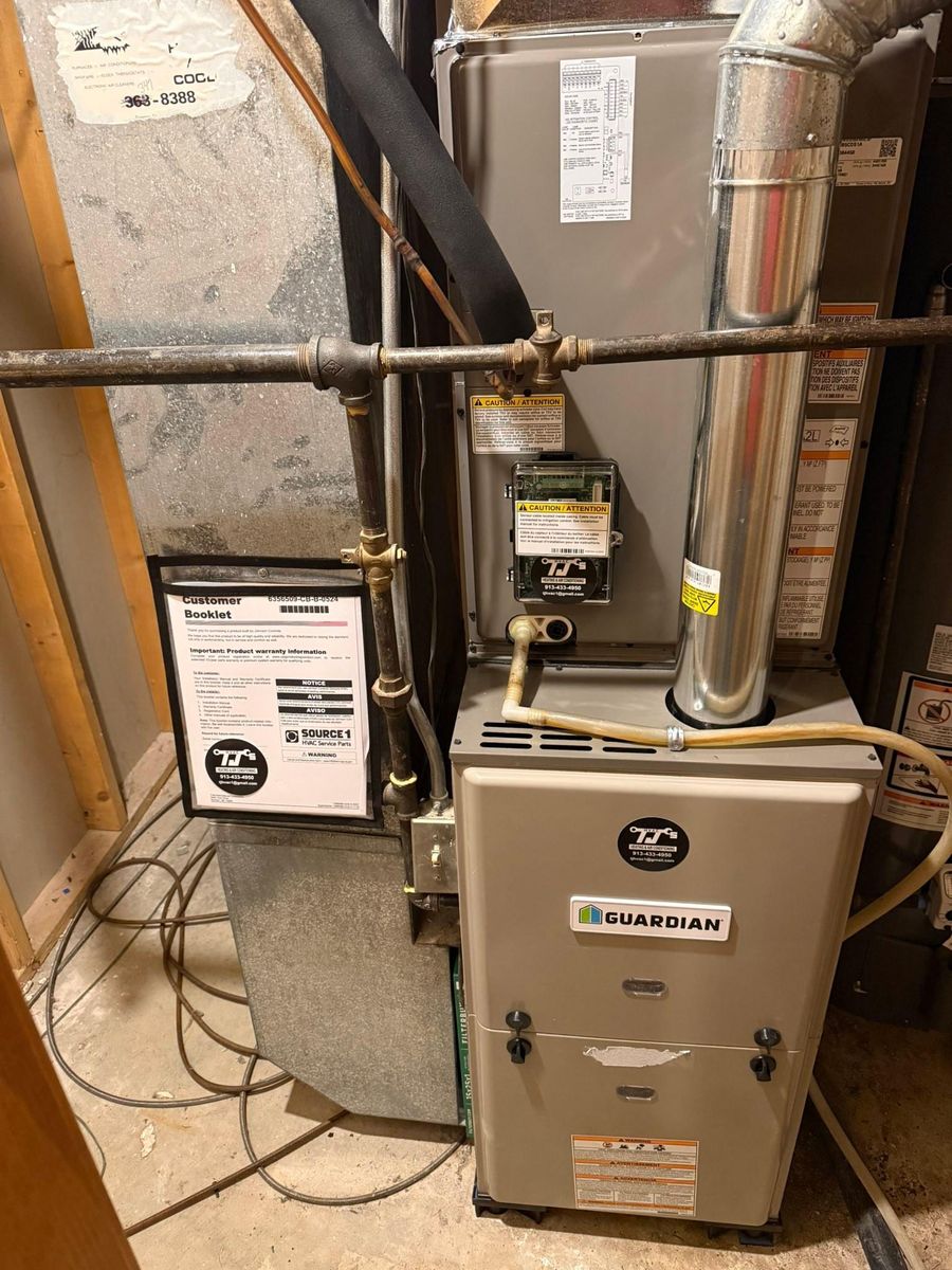 Installation of HVAC Systems for TJS HVAC Services in Basehor, KS