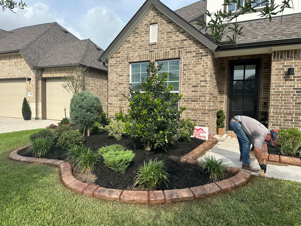 Landscaping for Texas Curb N Borders in Houston, TX